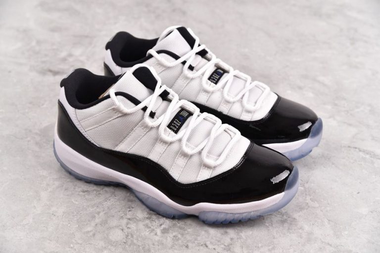 2014 Air Jordan 11 Retro Low “Concord” White/Black-Concord - FavSole.com