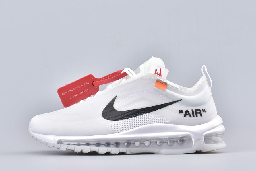 2017 Off-White x Nike Air Max 97 “Ghosting” Pack The 10 In White ...