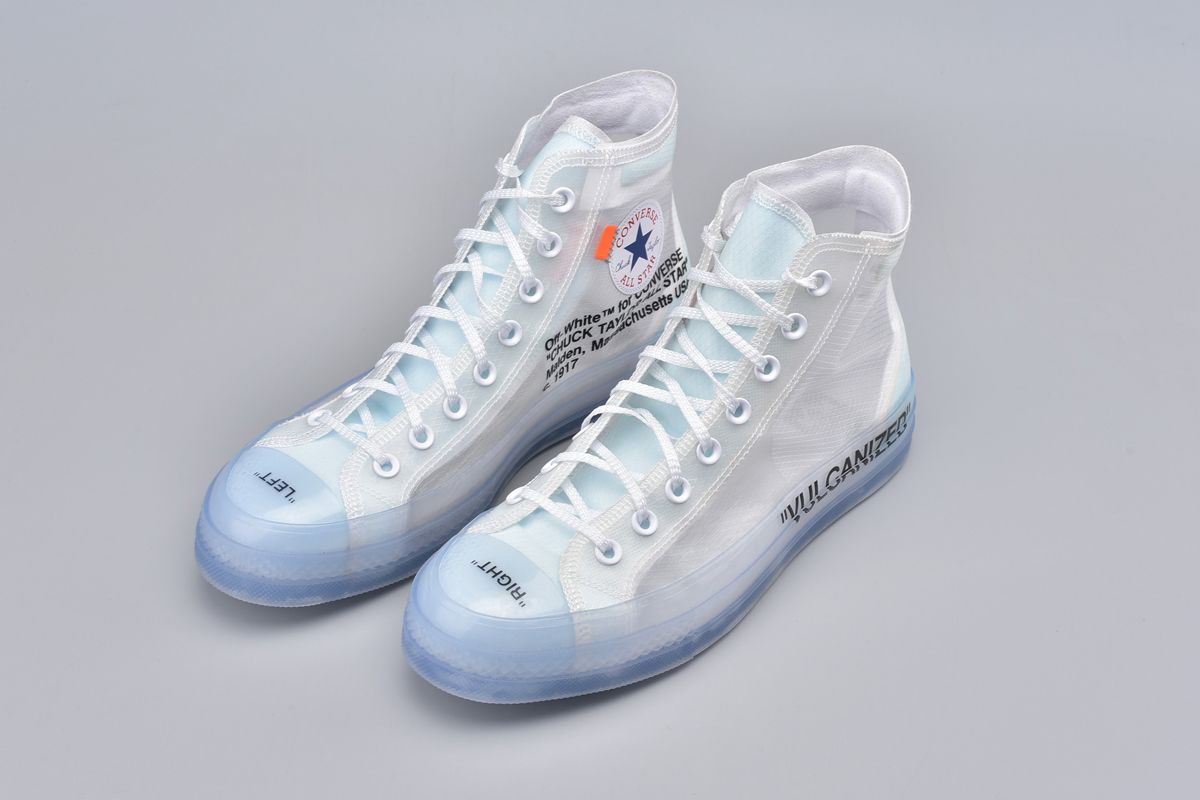 2018 Off-White x Converse Chuck Taylor All-Star 70 Clear-White ...