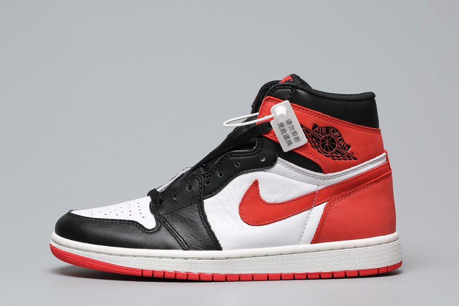 Air Jordan 1 Retro High OG “6 Rings” Track Red Mens Sneakers - FavSole.com