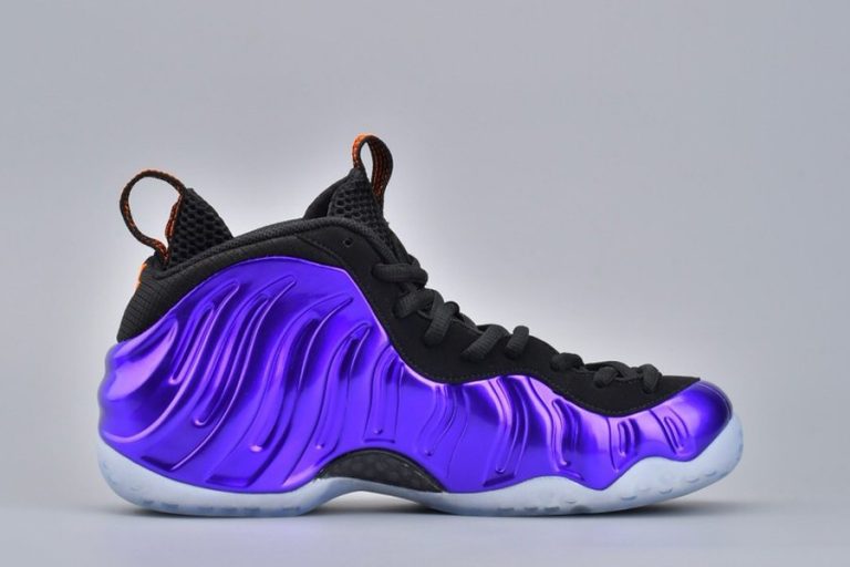 purple and orange foamposites