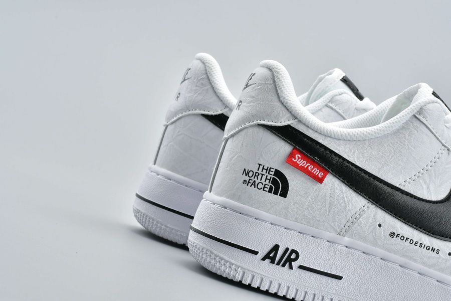 supreme the north face nike air force 1