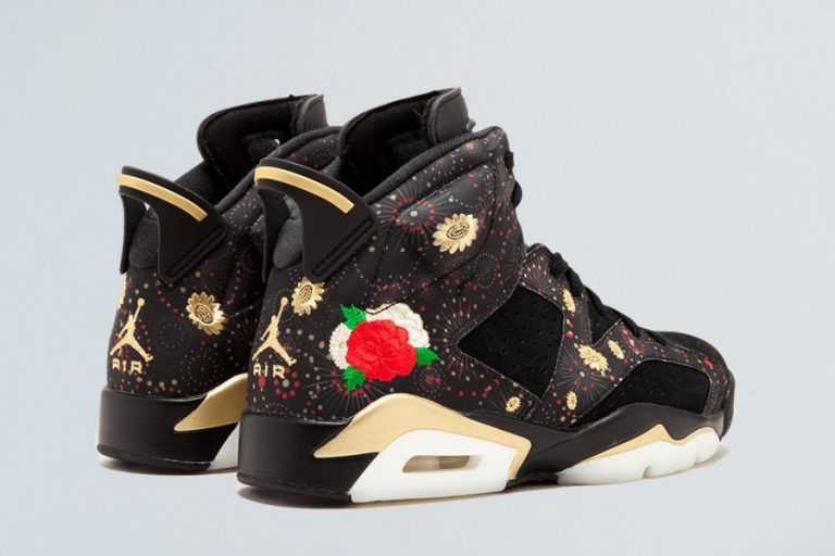 Air Jordan 6 “Chinese New Year” Black/Multi-Color/Summit White-Metallic