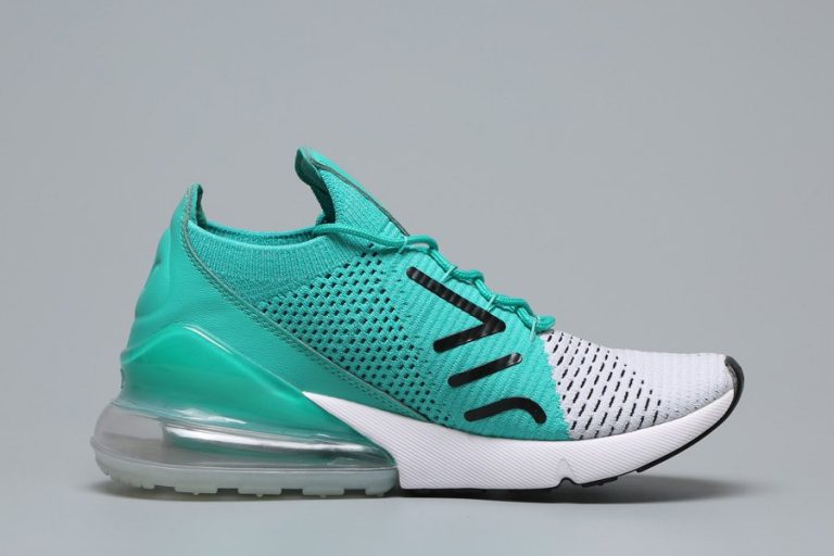 nike air max 270 flyknit clear emerald