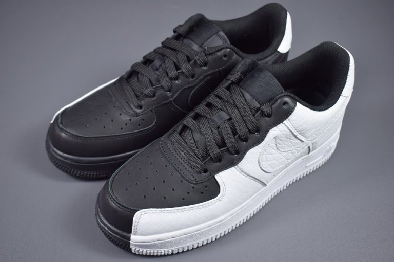 nike air force 1 split black white