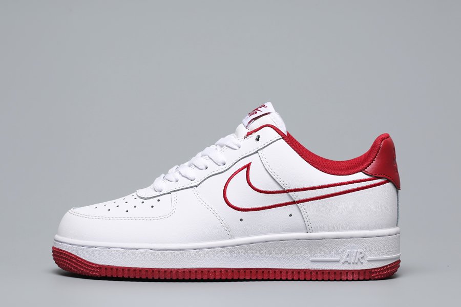 Thehypesole - NIKE AIR FORCE 1 07 LV08 “WHITE RED” Price: Bnd