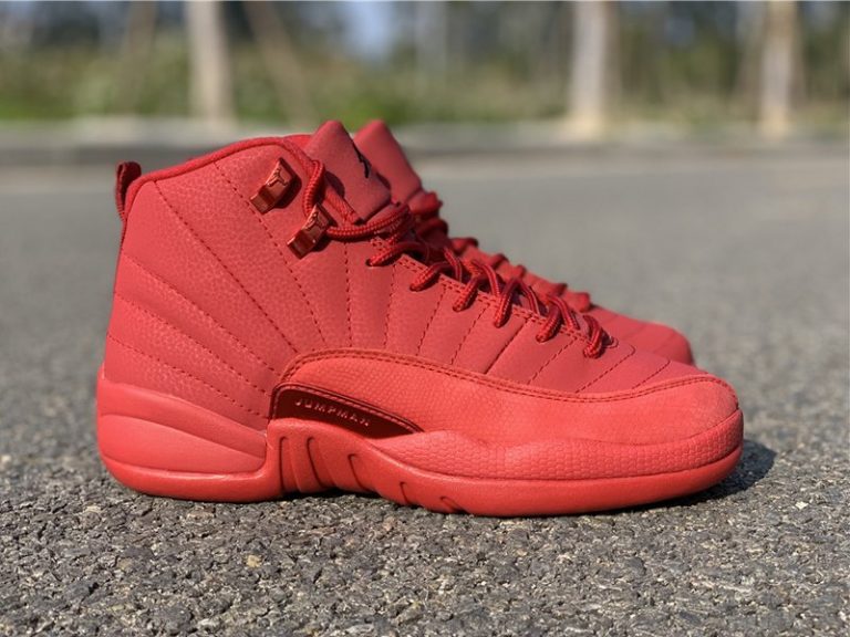 2018 Men’s Air Jordan 12 Retro “Chicago Bulls” Gym Red-Black - FavSole.com