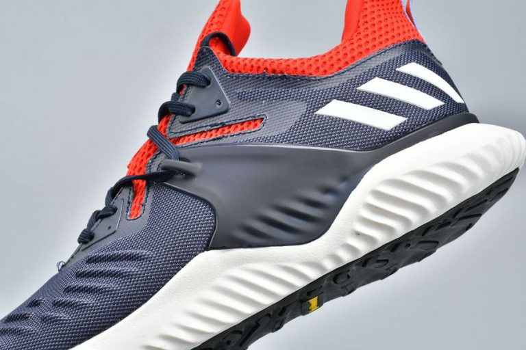 Billig Herren Schuhe Adidas Alphabounce Beyond 2M Navy Red - FavSole.com