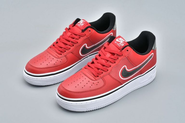 nike air force 1 nba red