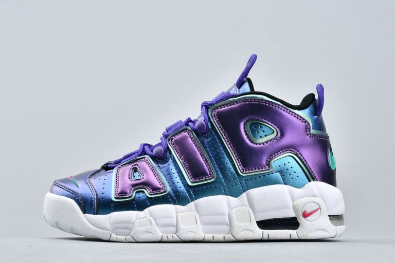 nike air more uptempo iridescent purple