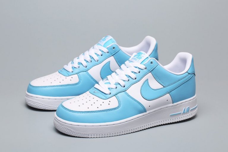 Nike Air Force 1 Low Blue Gale-White - FavSole.com