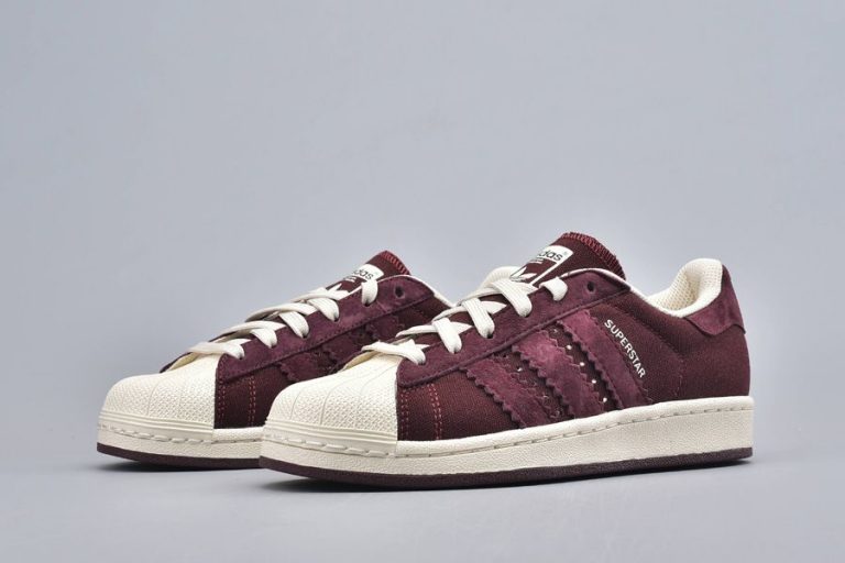 adidas burgundy sneakers