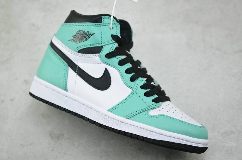 Air Jordan 1 Retro High OG “Mismatch Perforated” Teal and Pink For ...