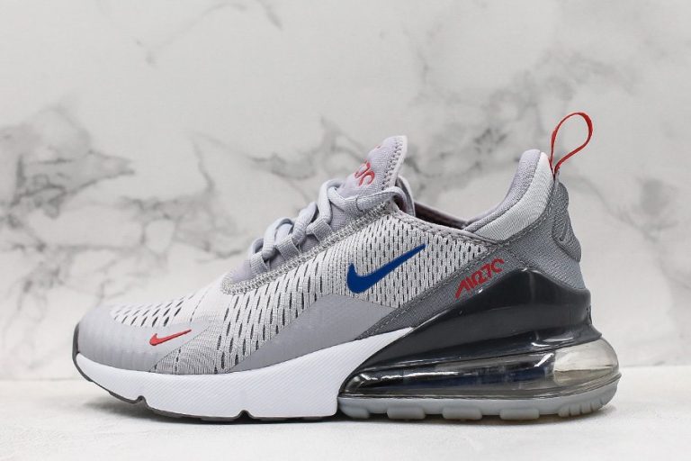 Nike Air Max 270 Wolf Grey/Game Royal-Cool Grey-University Red ...