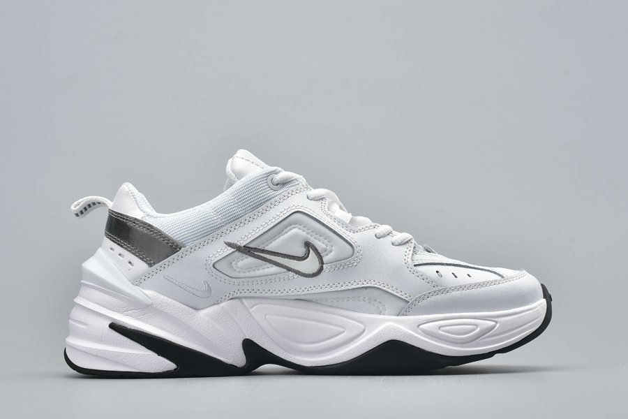 Nike M2K Tekno White Grey Dad-style Sneaker - FavSole.com