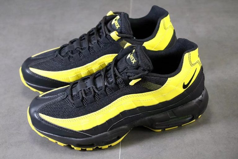 black yellow air max 95