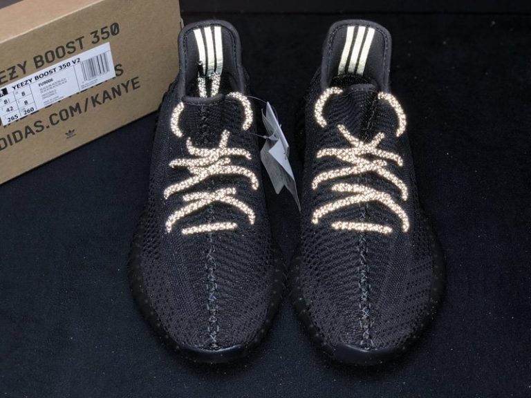 yeezy boost 350 v2 black non reflective real vs fake