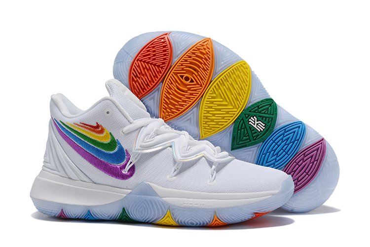 2019 Nike Kyrie 5 “Be True” White/Multi-Color - FavSole.com