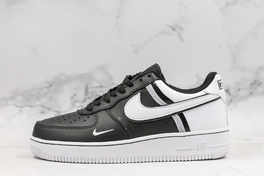 New Styled Nike Air Force 1 ’07 Black White CI0061-001 - FavSole.com