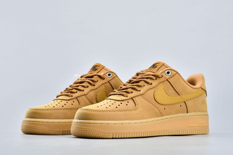 2019 Nike AF1 Low Flax Wheat CJ9179-200 For Men and Women - FavSole.com