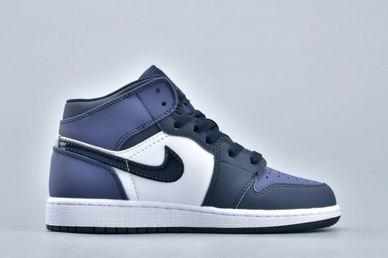 nike air jordan 1 mid obsidian sanded purple
