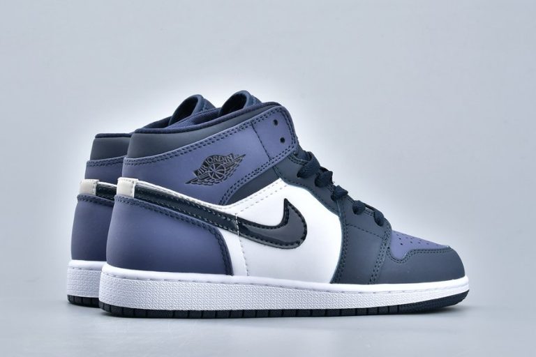 nike air jordan 1 mid obsidian sanded purple