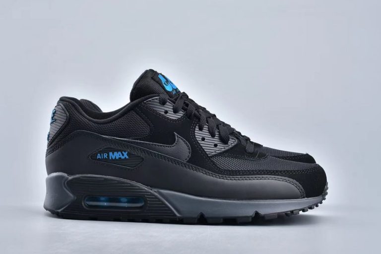 air max 90 blue black