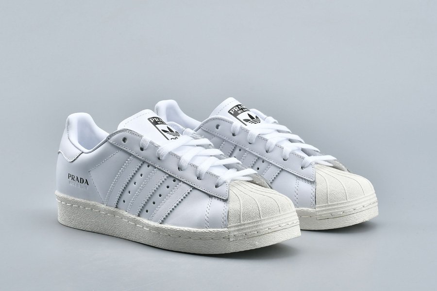 adidas Originals Superstar “Prada” Limited Edition In White - FavSole.com