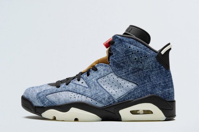 air jordan 6 washed denim