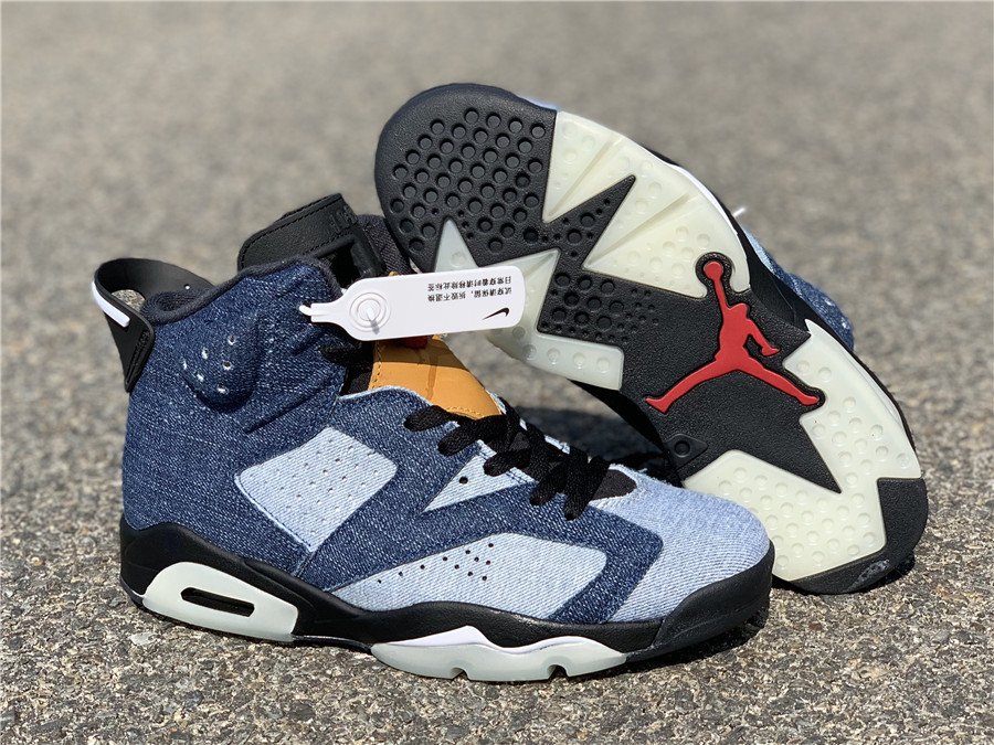 jordan 6 washed denim