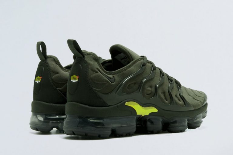 khaki green vapormax plus