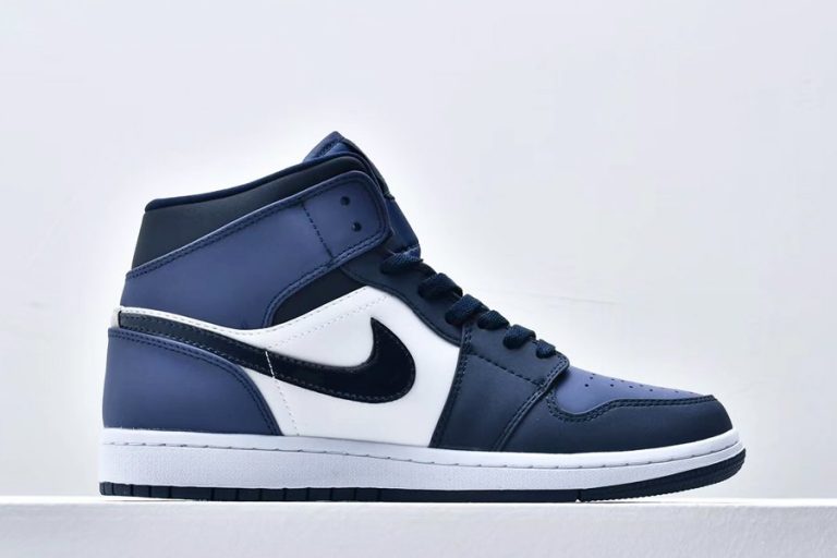 nike air jordan 1 mid obsidian sanded purple