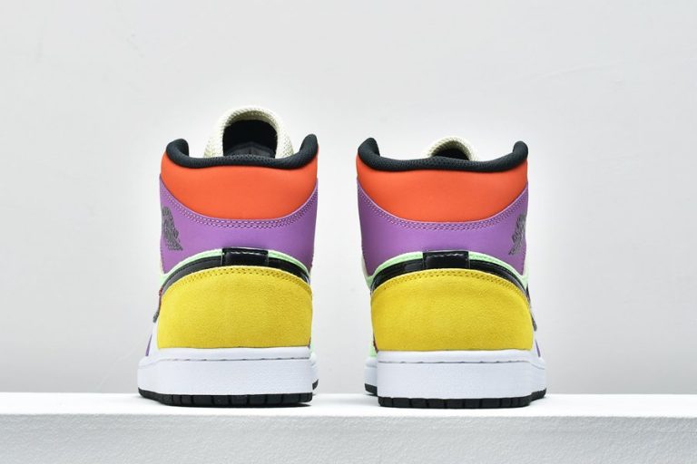 Colorful Air Jordan 1 Mid SE “Lightbulb” Multicolor CW1140-100 ...