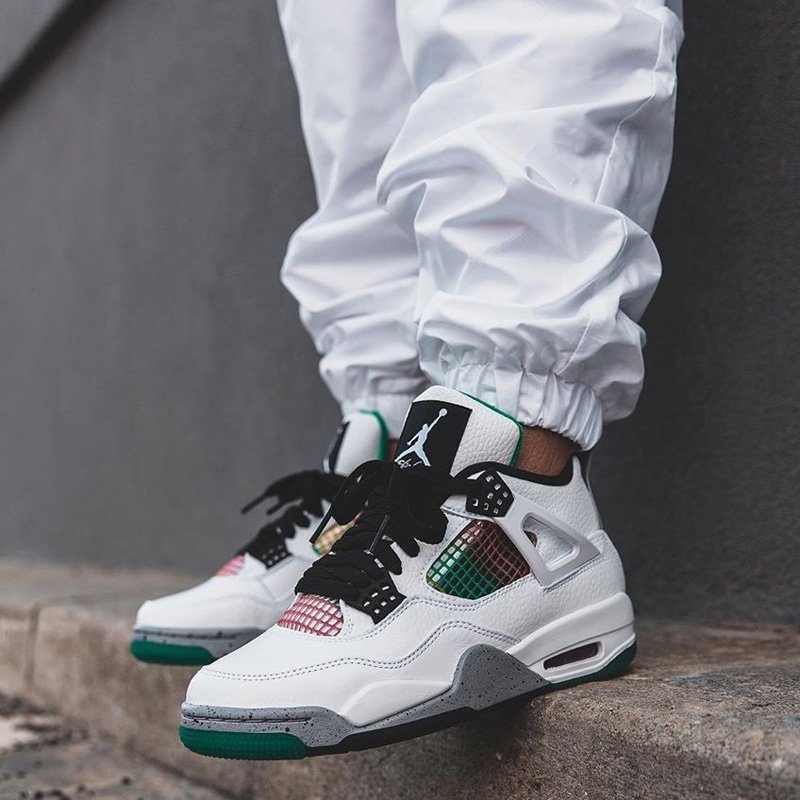lucid green jordan 4 shirt