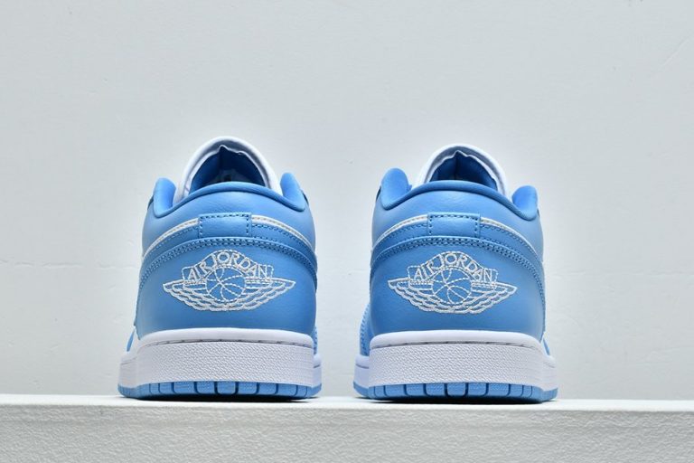 2020 Air Jordan 1 Low “unc” University Bluewhite 0202