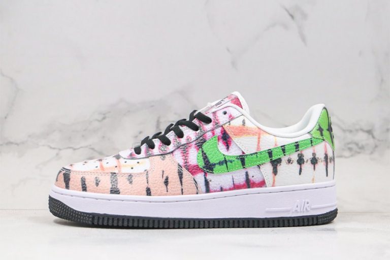 tie dye air force 1s