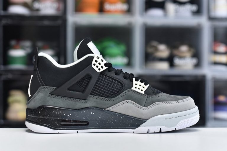 Air Jordan 4 Retro “Fear” Black/White-Cool Grey-Pure Platinum - FavSole.com