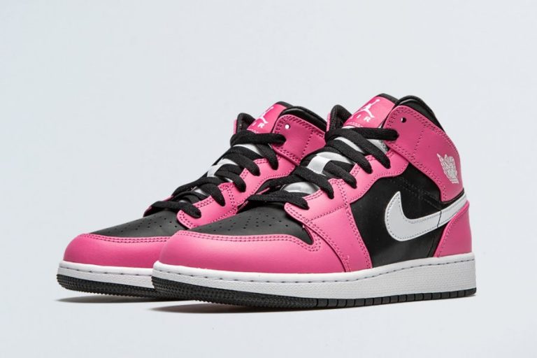 Air Jordan 1 Mid GS “Pinksicle” 555112-002 - FavSole.com