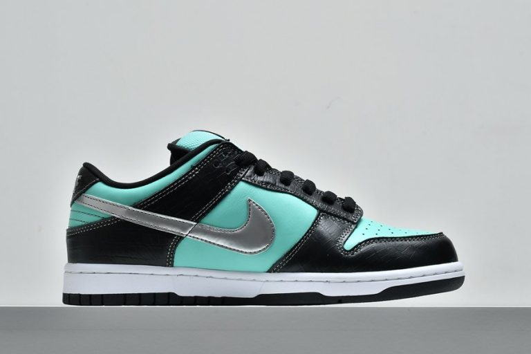 Diamond Supply Co. x Nike Dunk Low Pro SB Aqua/Chrome - FavSole.com