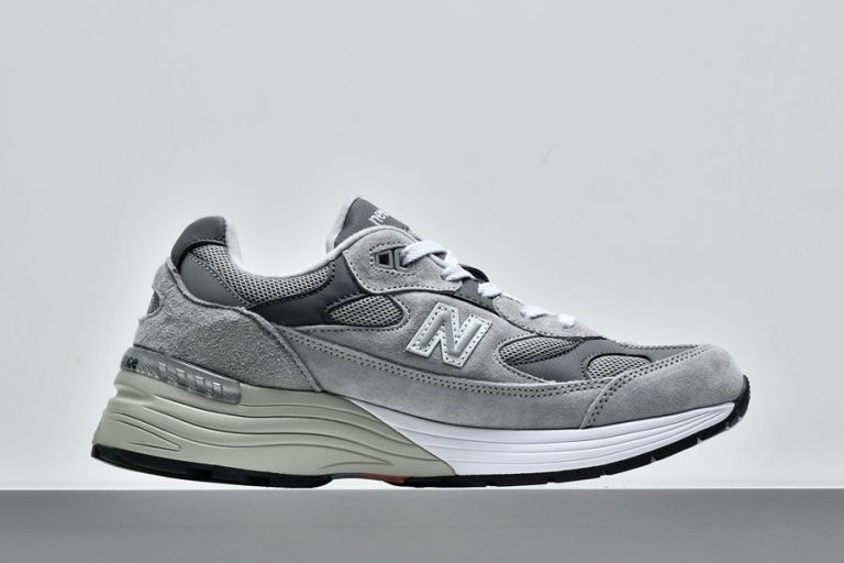 New Balance M992GR Grey Silver Made In USA - FavSole.com