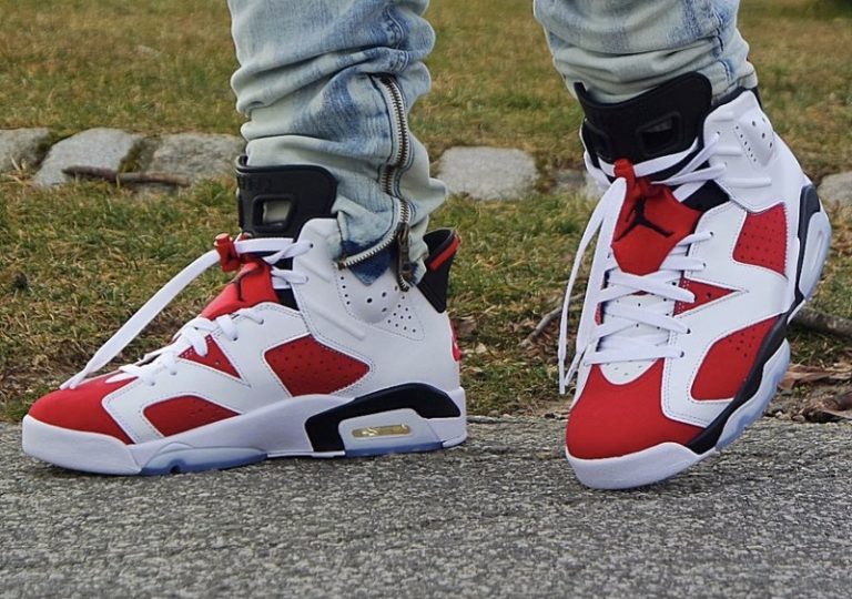 2021 Air Jordan 6 Retro “Carmine” CT8529-106 - FavSole.com