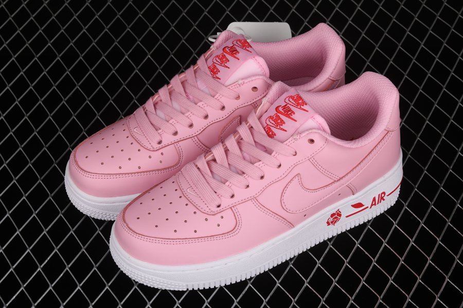 Pink Foam Nike Air Force 1 07 LX “Have A Nike Day” With A Rose ...