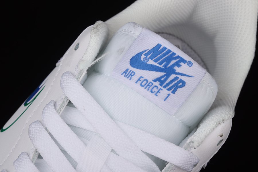 DM9096-101 White Nike Air Force 1 Low Multi-Swooshes - FavSole.com