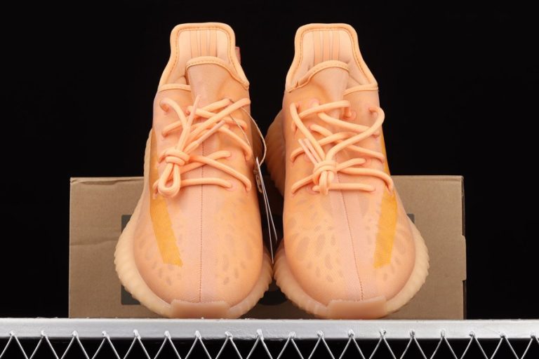 yeezy orange clogs