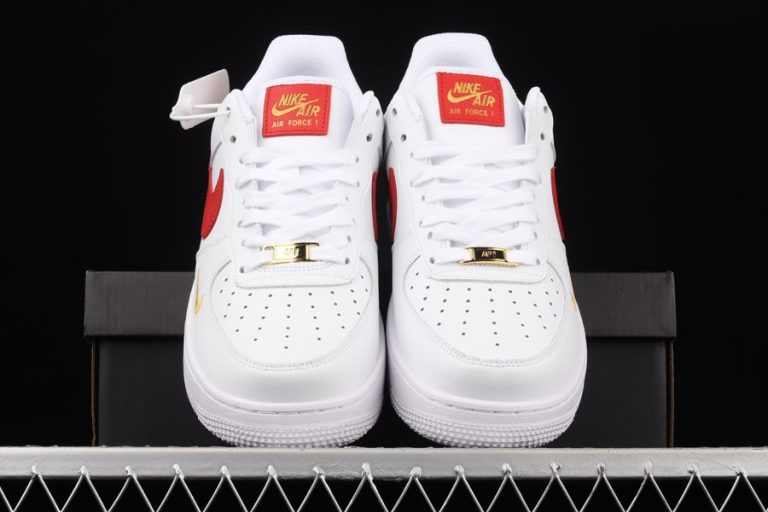 wmns air force 1 low essential white gym red