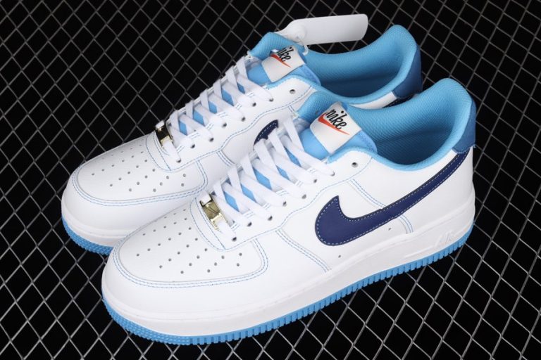 DA8478-100 Nike Air Force 1 Low “First Use” White Blue - FavSole.com