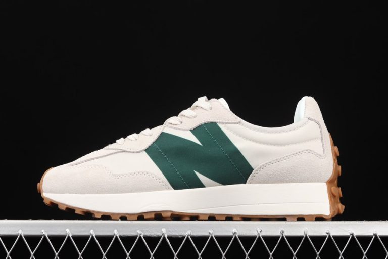 new balance 327 green and beige