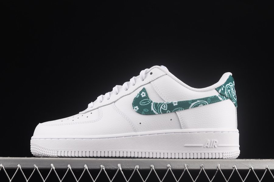 Nike Air Force 1 Low Green Paisley - FavSole.com