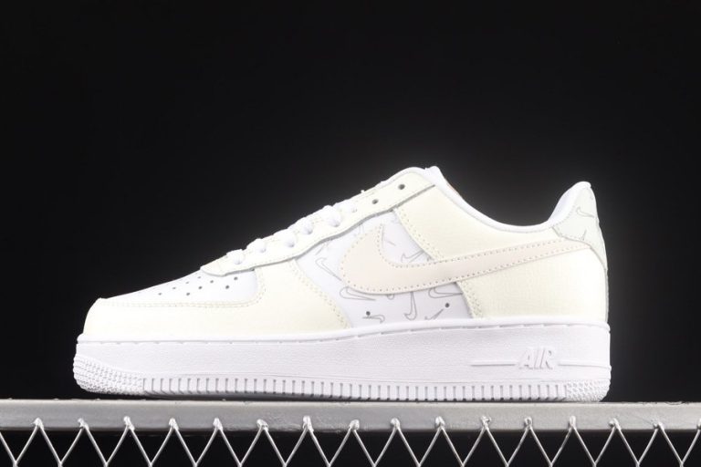 Dr Nike Air Force Low Mini Swooshes White Sail Favsole Com