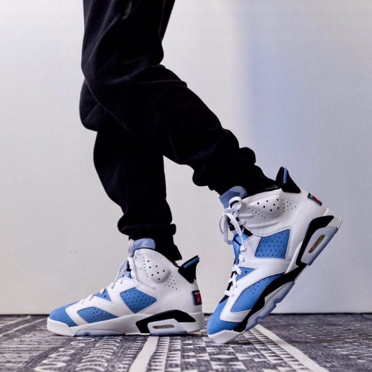 The Air Jordan 6 UNC White is slated to release on March 5 - FavSole.com